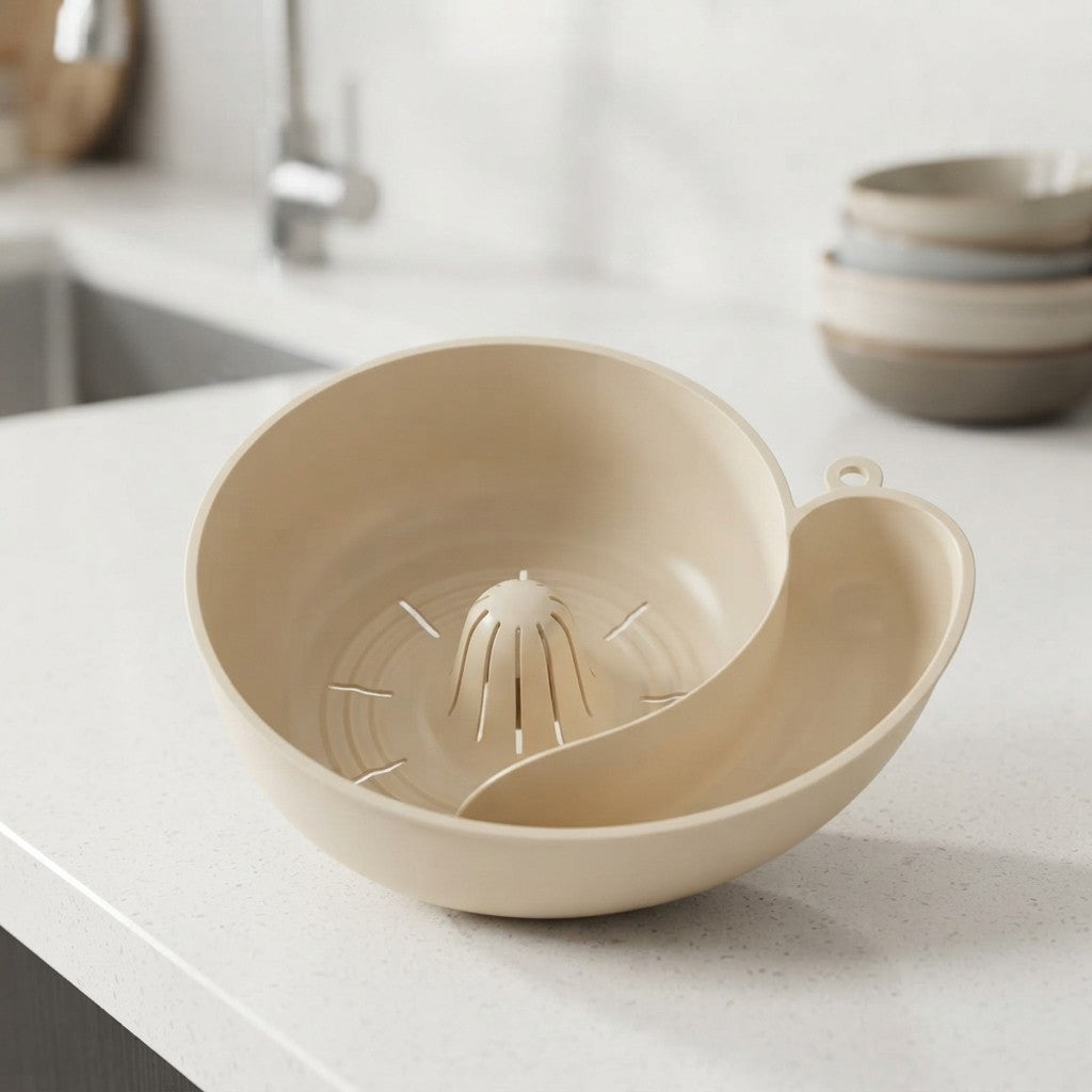 Snail Shape Vegetable Drainer